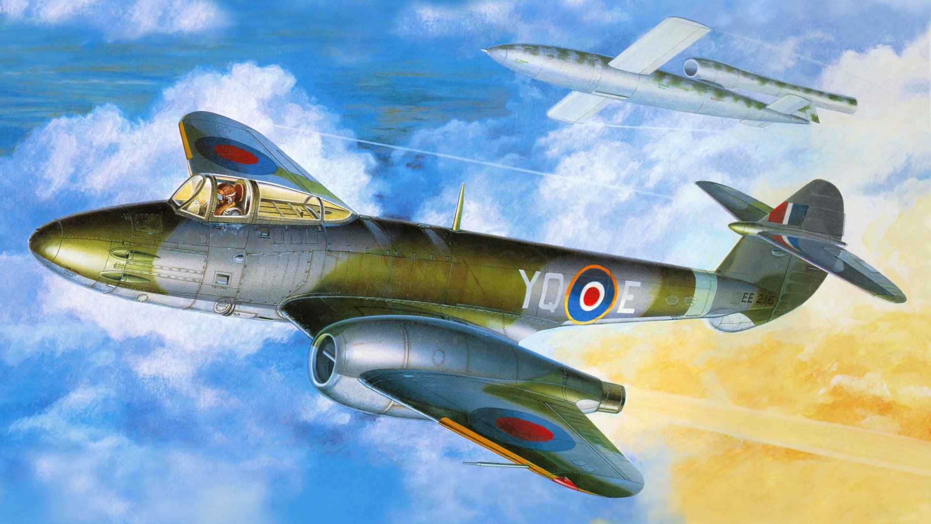 Gloster Meteor Wallpapers