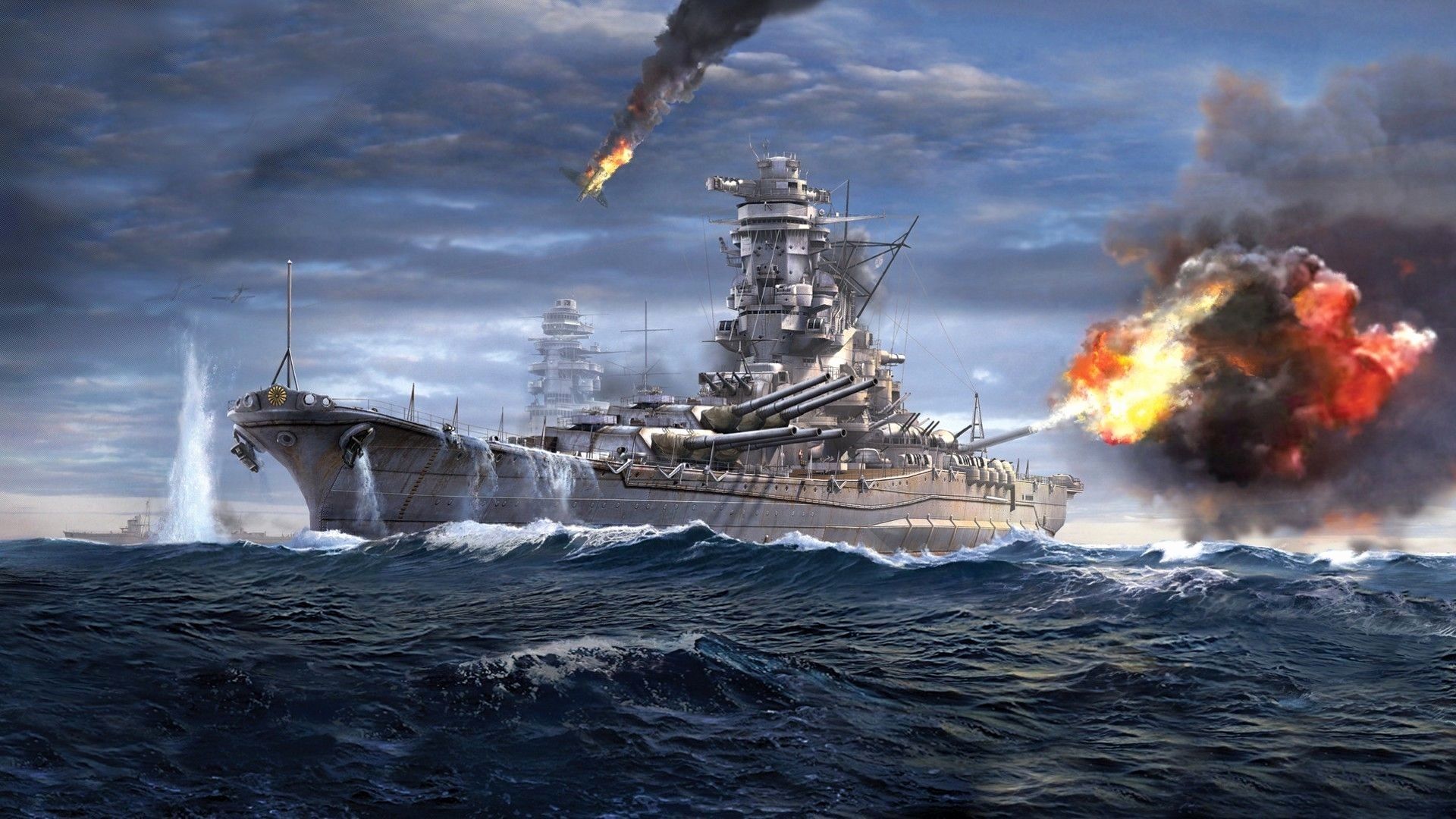 Japanese Battleship Yamato Wallpapers