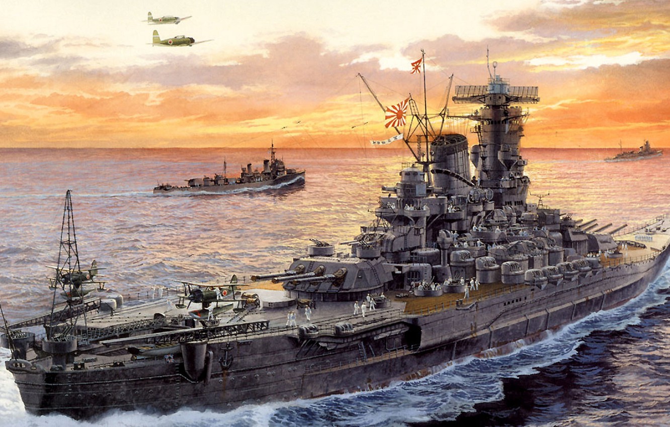 Japanese Battleship Yamato Wallpapers