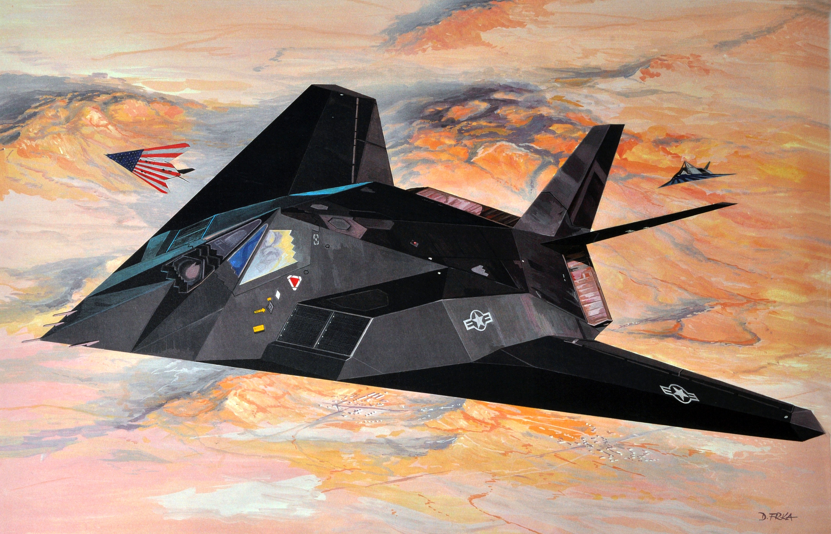 Lockheed F-117 Nighthawk Wallpapers