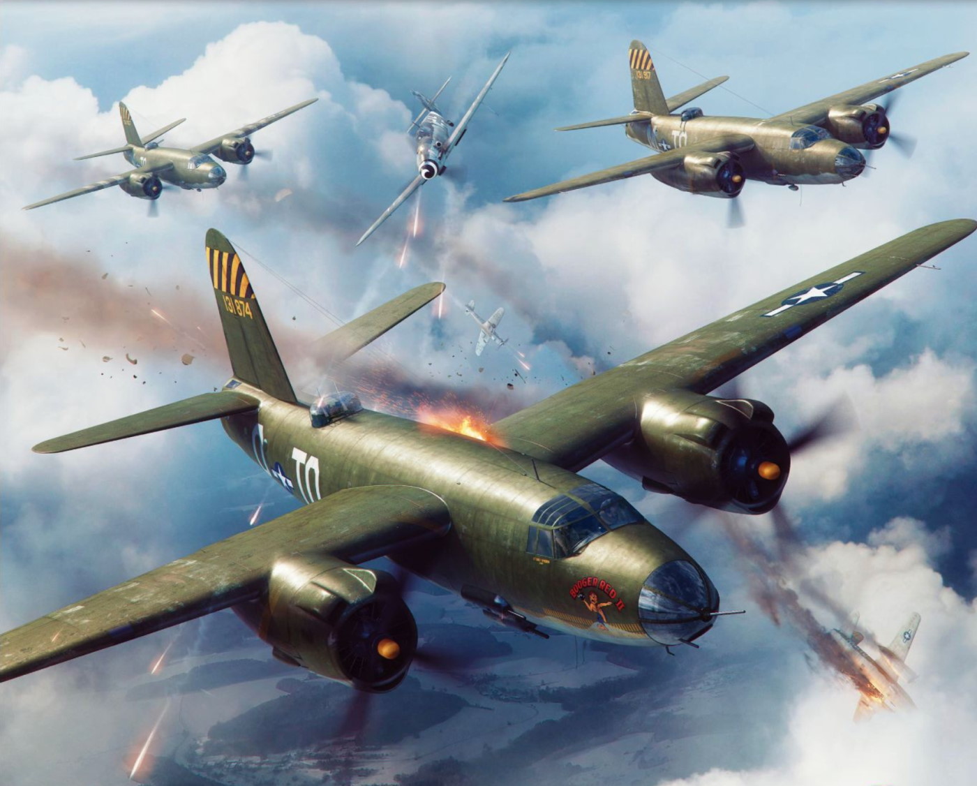 Martin B-26 Marauder Wallpapers