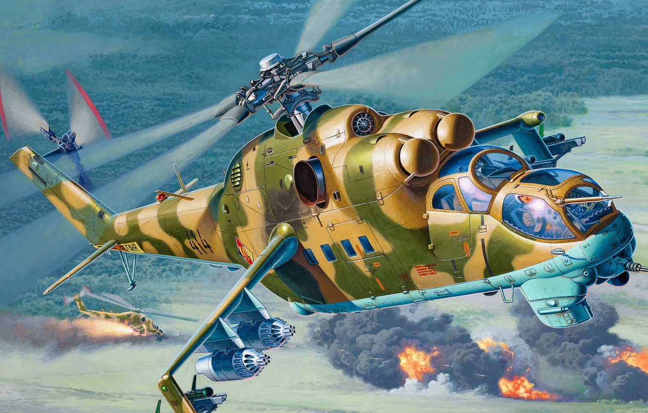 Mil Mi-24 Wallpapers