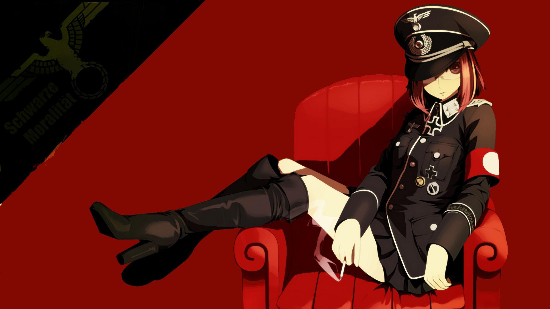 Military Uniform Girl Anime Wallpapers
