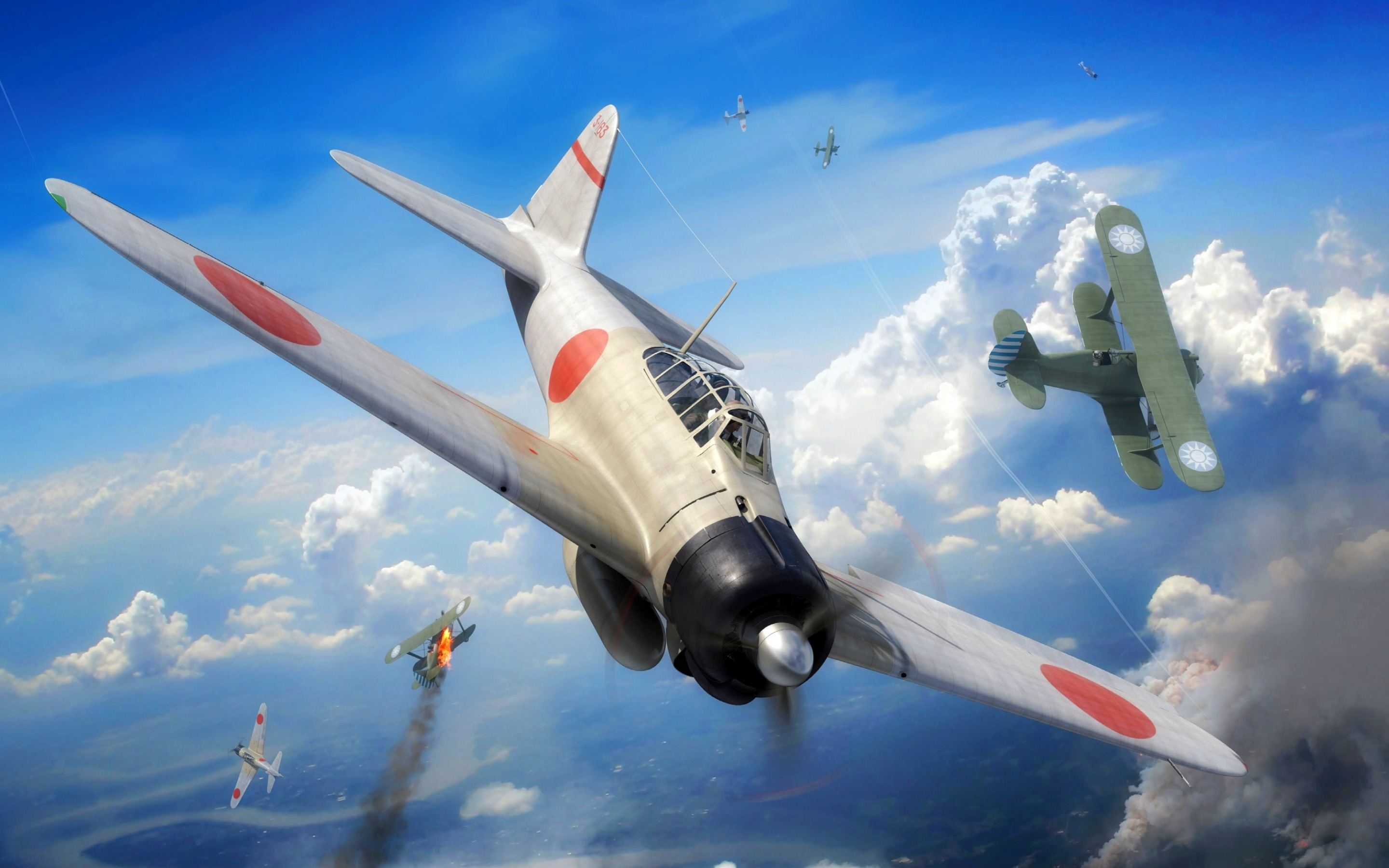 Mitsubishi A6M Zero Wallpapers