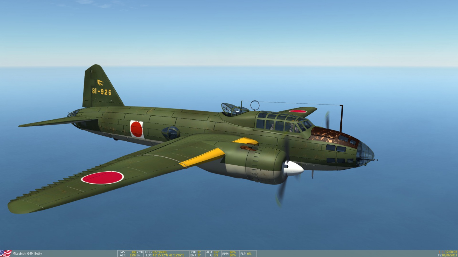 Mitsubishi G4M Wallpapers