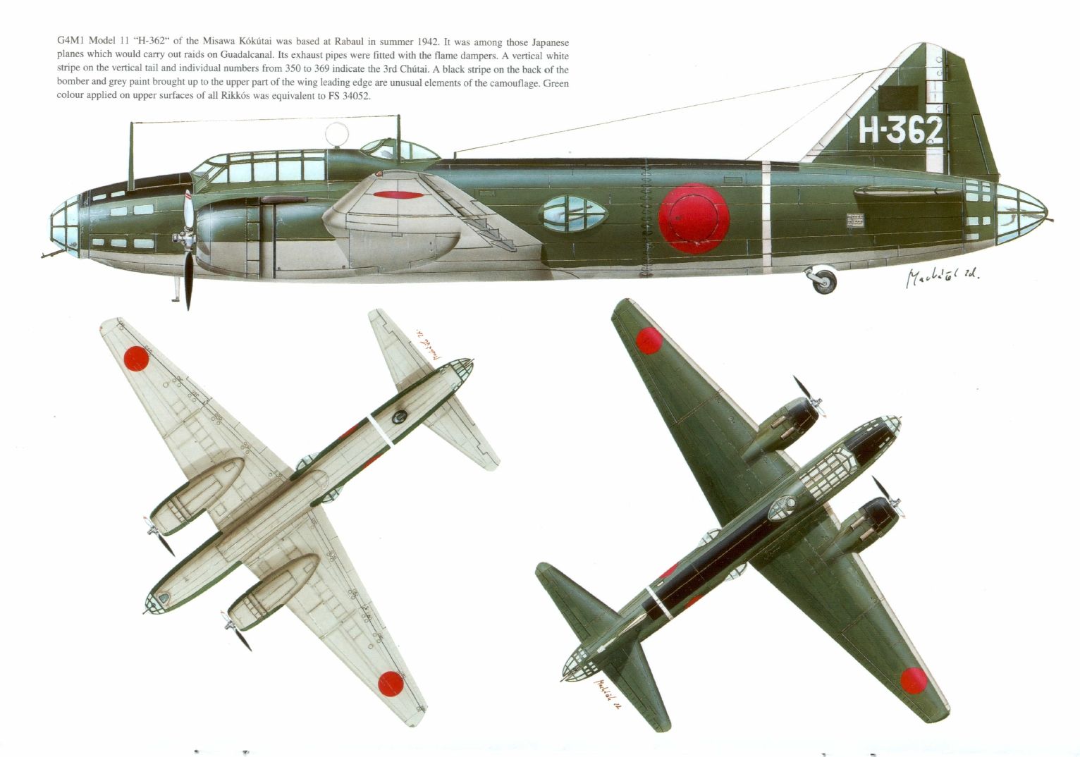 Mitsubishi G4M Wallpapers