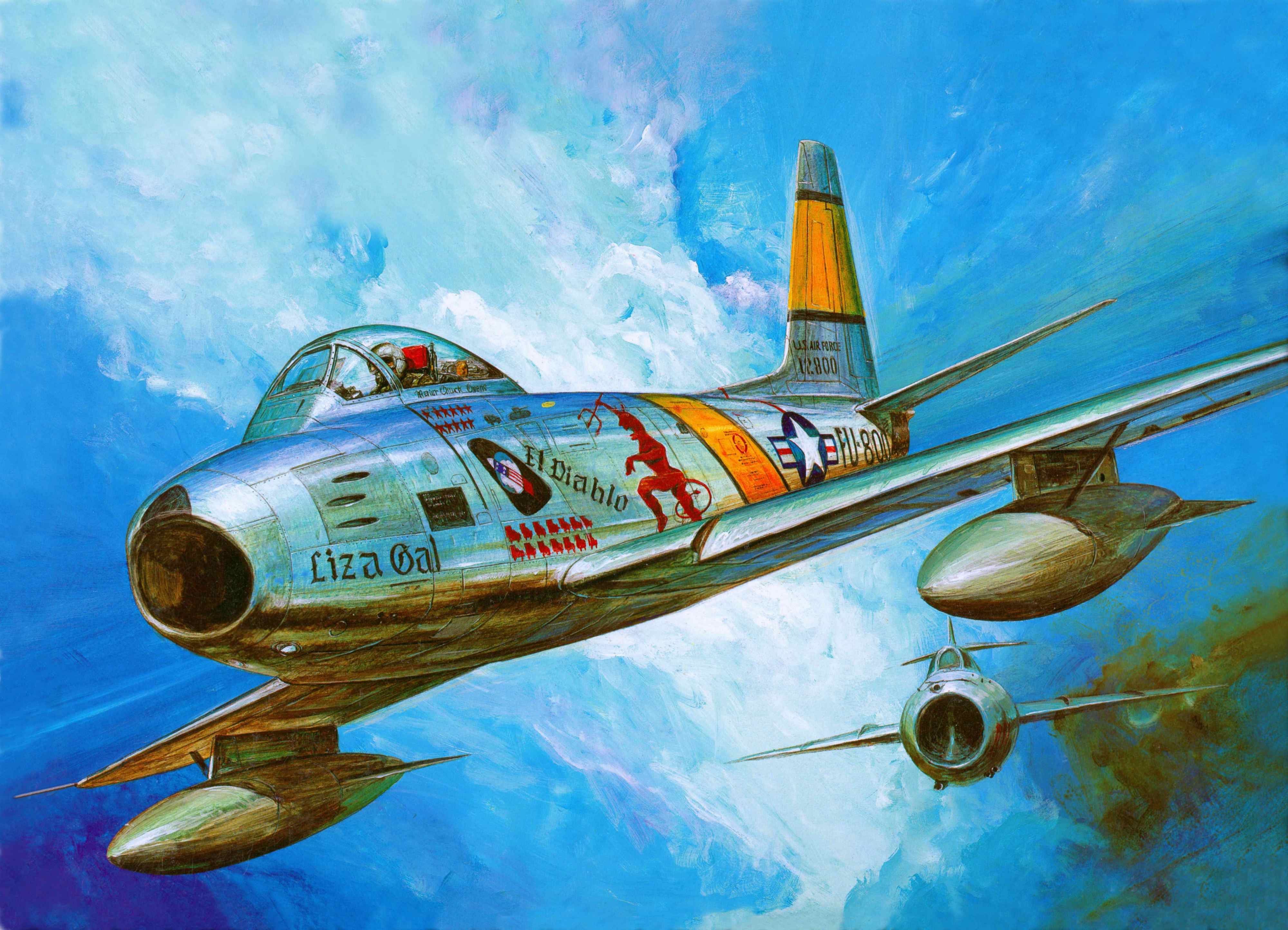 North American F-86 Sabre Wallpapers