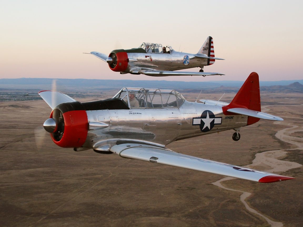 North American T-6 Texan Wallpapers