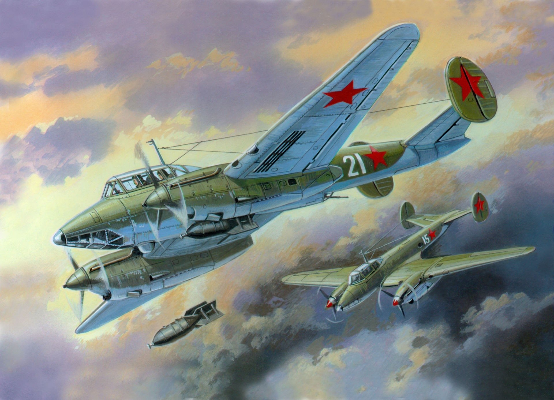 Petlyakov Pe-2 Wallpapers