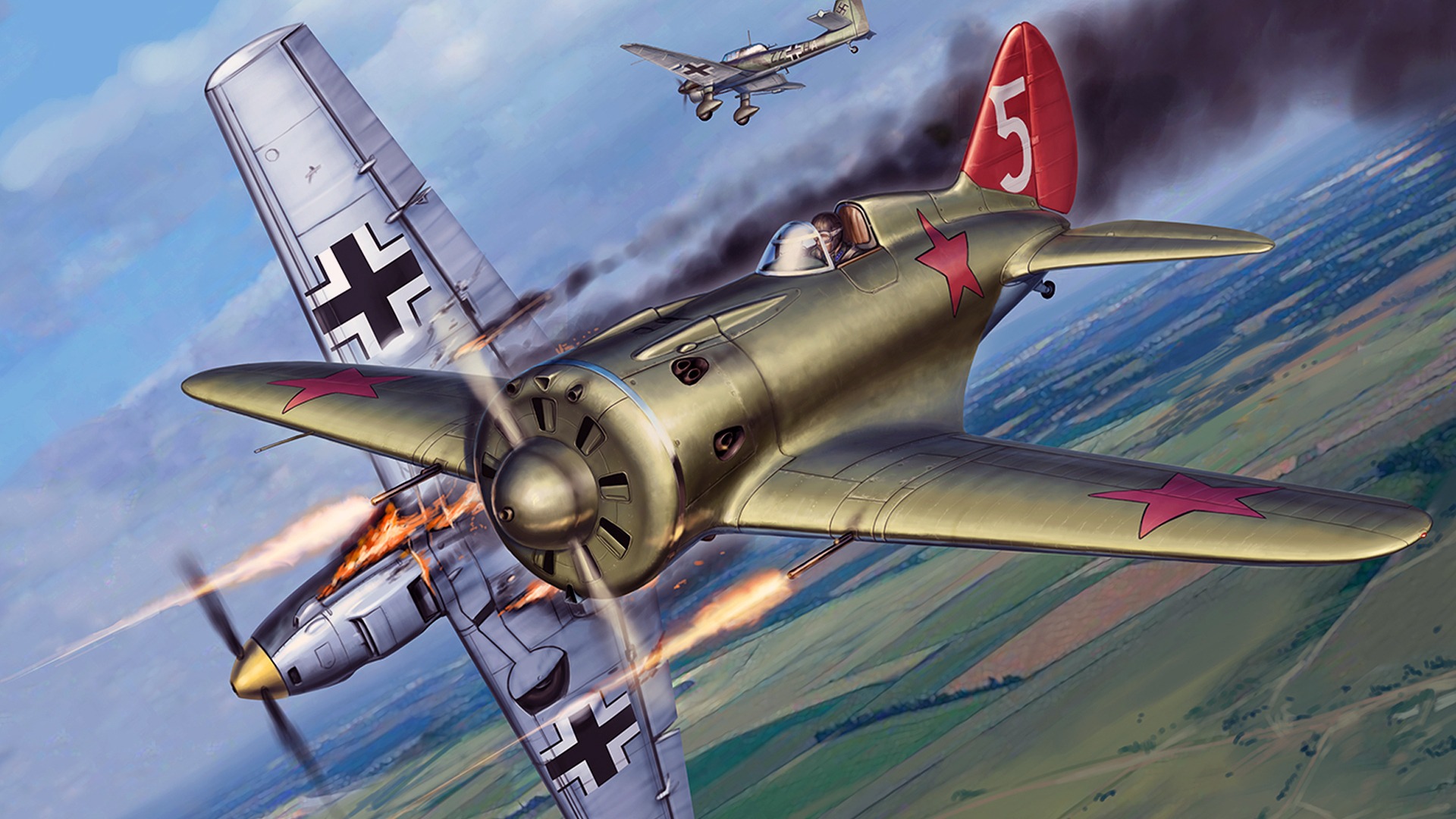 Polikarpov I-16 Wallpapers