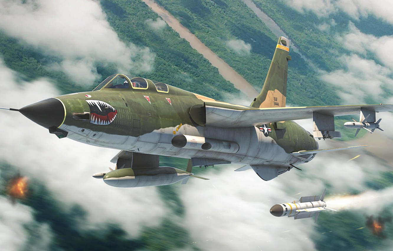 Republic F-105 Thunderchief Wallpapers