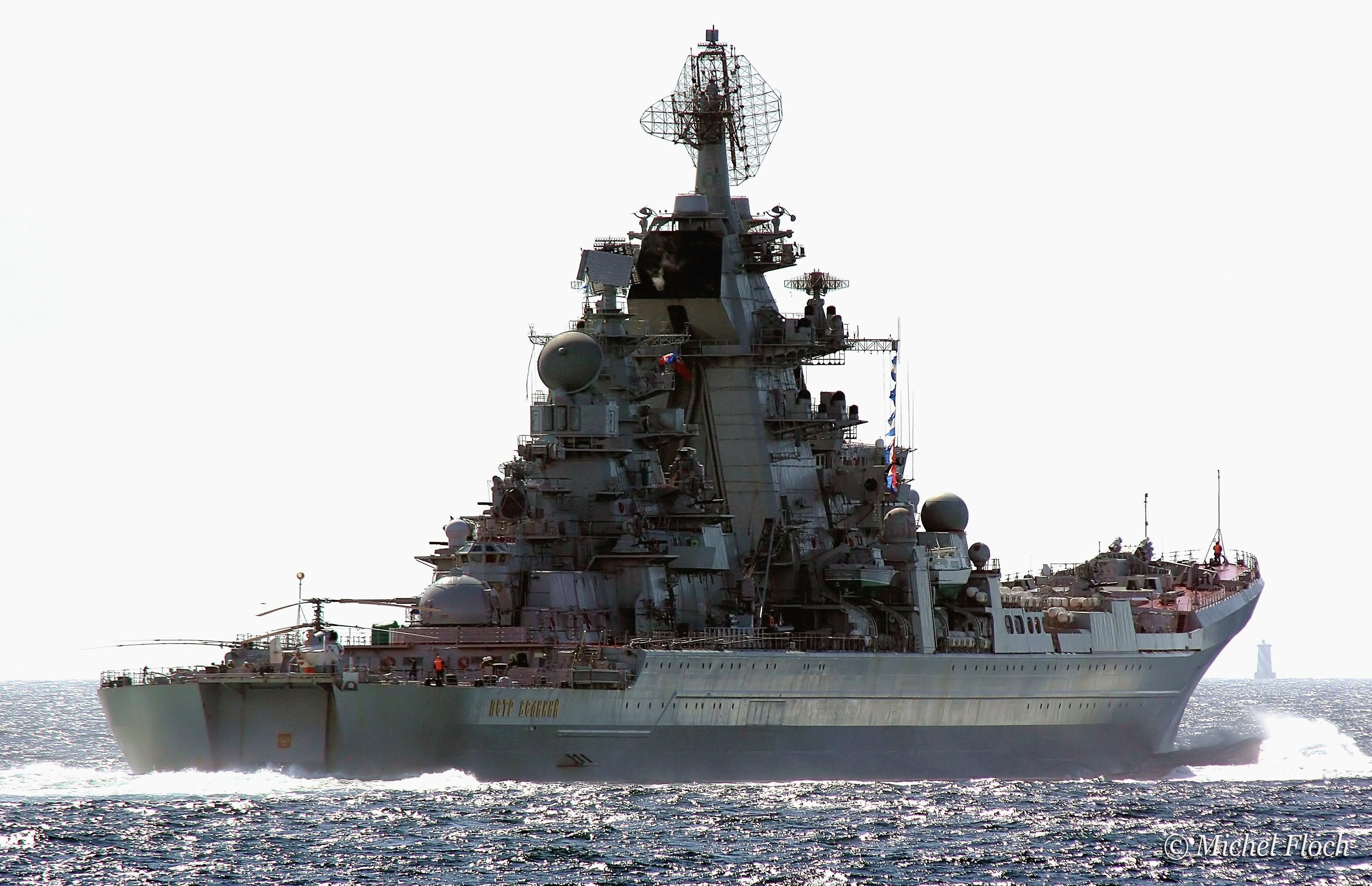 Russian Battlecruiser Pyotr Velikiy Wallpapers