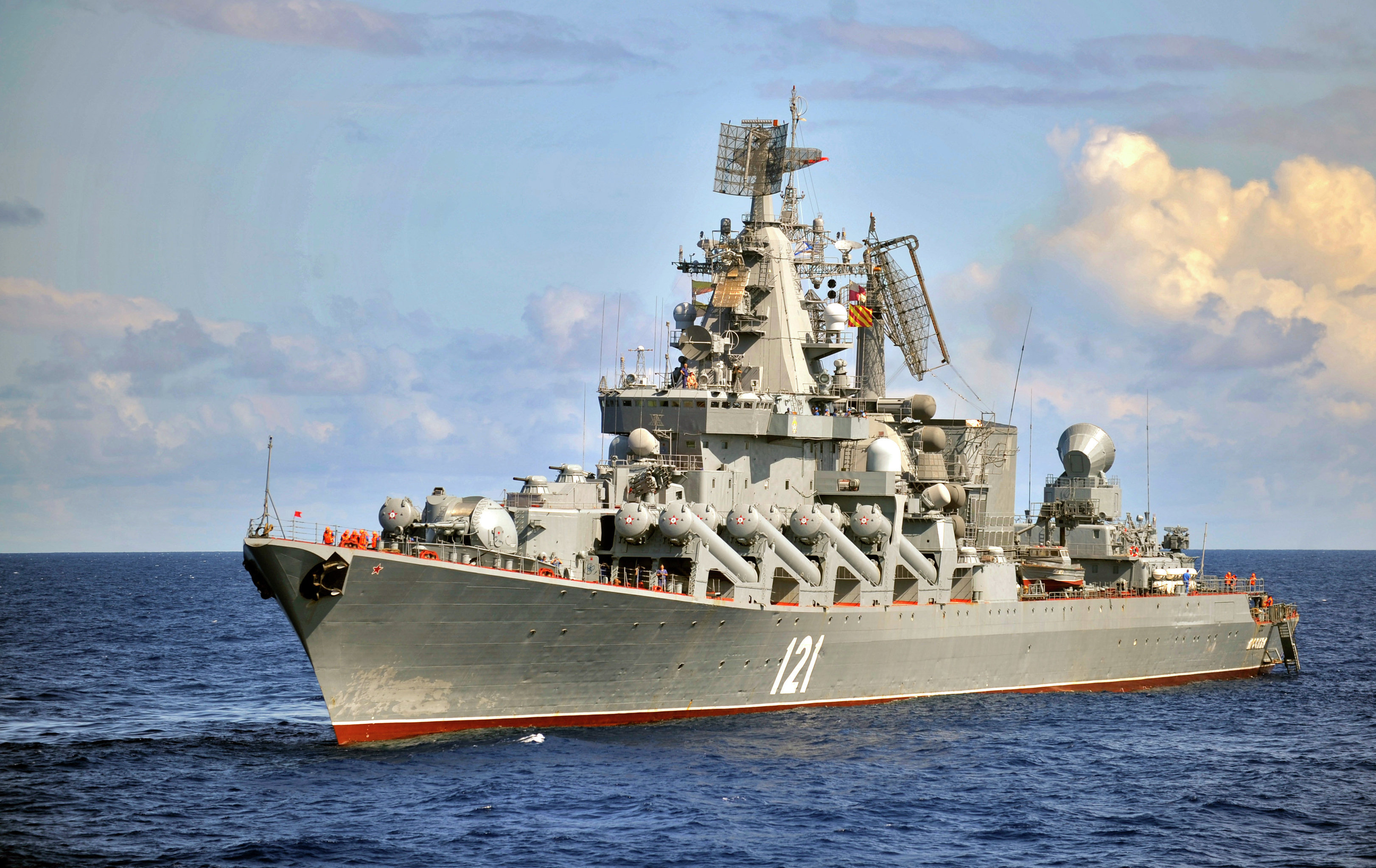 Russian Cruiser Moskva Wallpapers