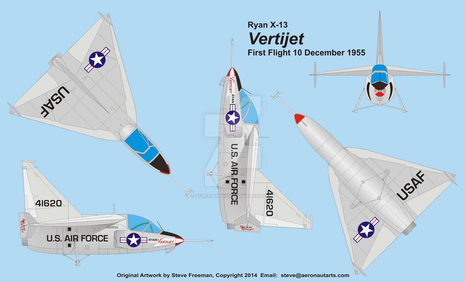 Ryan X-13 Vertijet Wallpapers