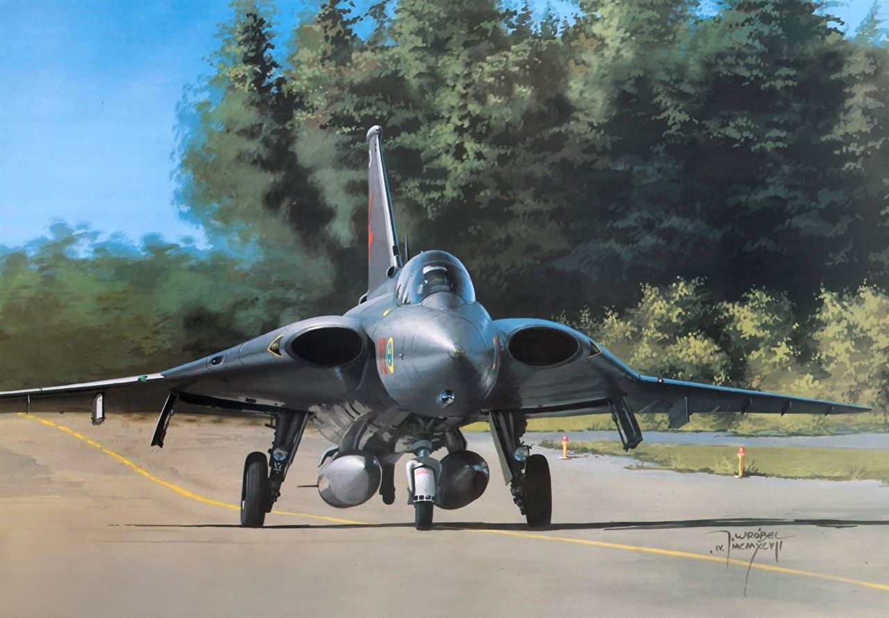 Saab 35 Draken Wallpapers