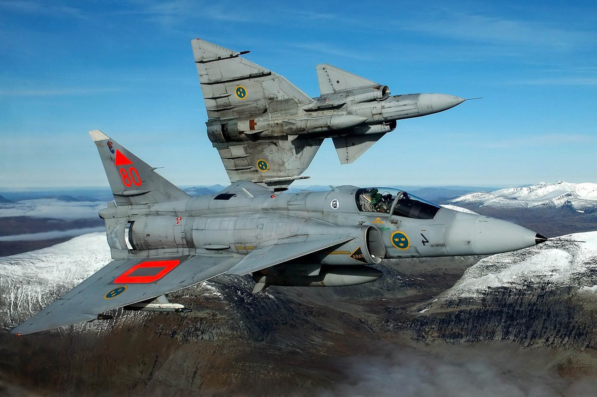 Saab 37 Viggen Wallpapers