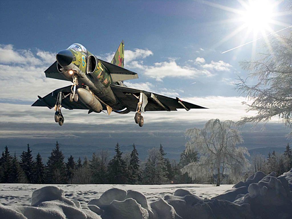 Saab 37 Viggen Wallpapers