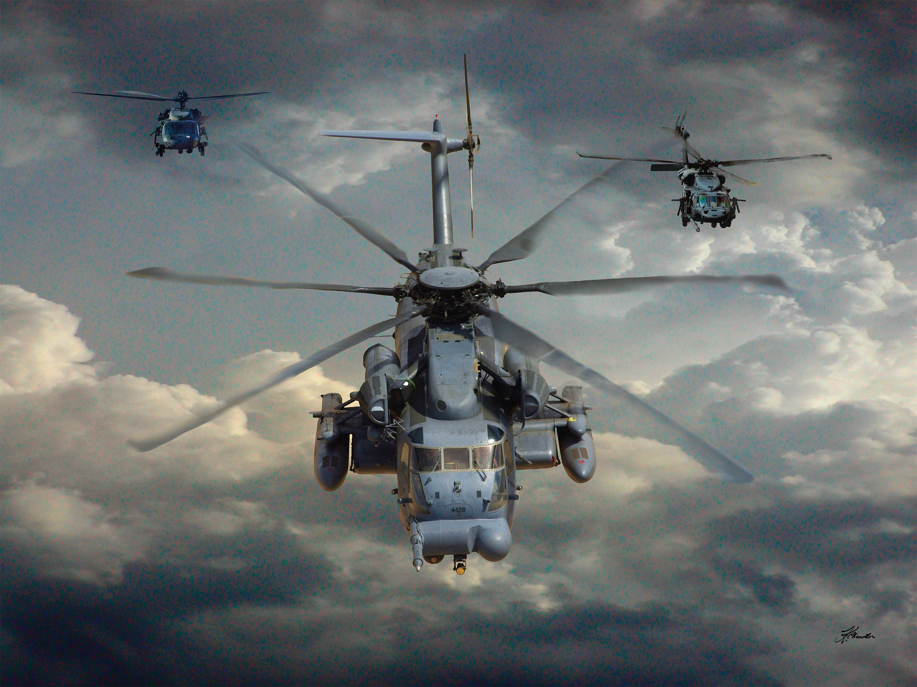 Sikorsky Mh-53 Wallpapers