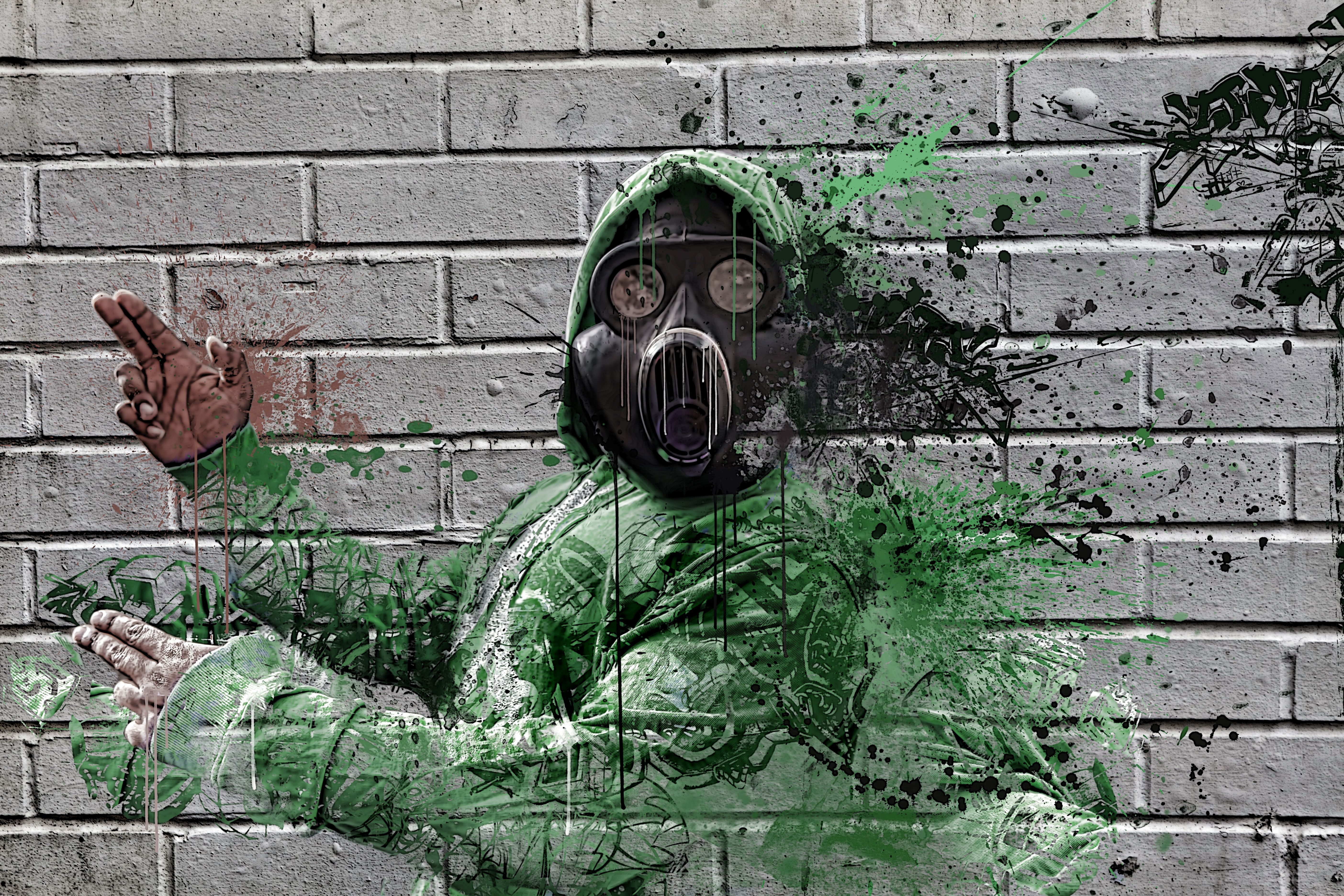 Splatter Mask Wallpapers