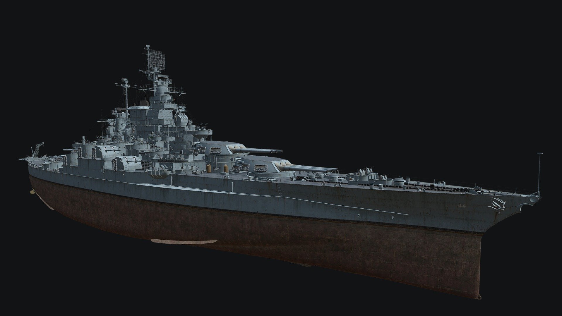 Uss California (Bb-44) Wallpapers