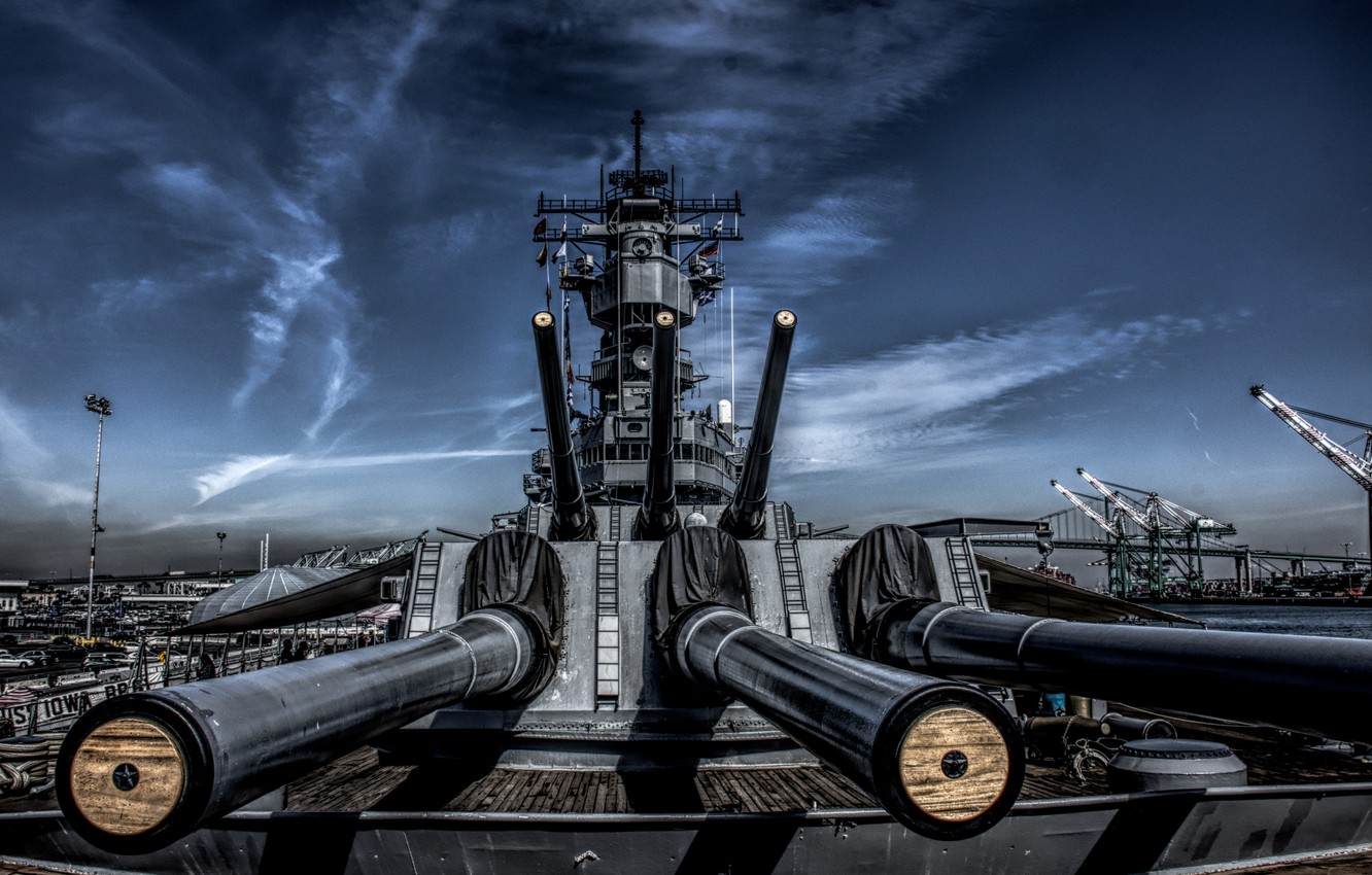 Uss Iowa (Bb-61) Wallpapers