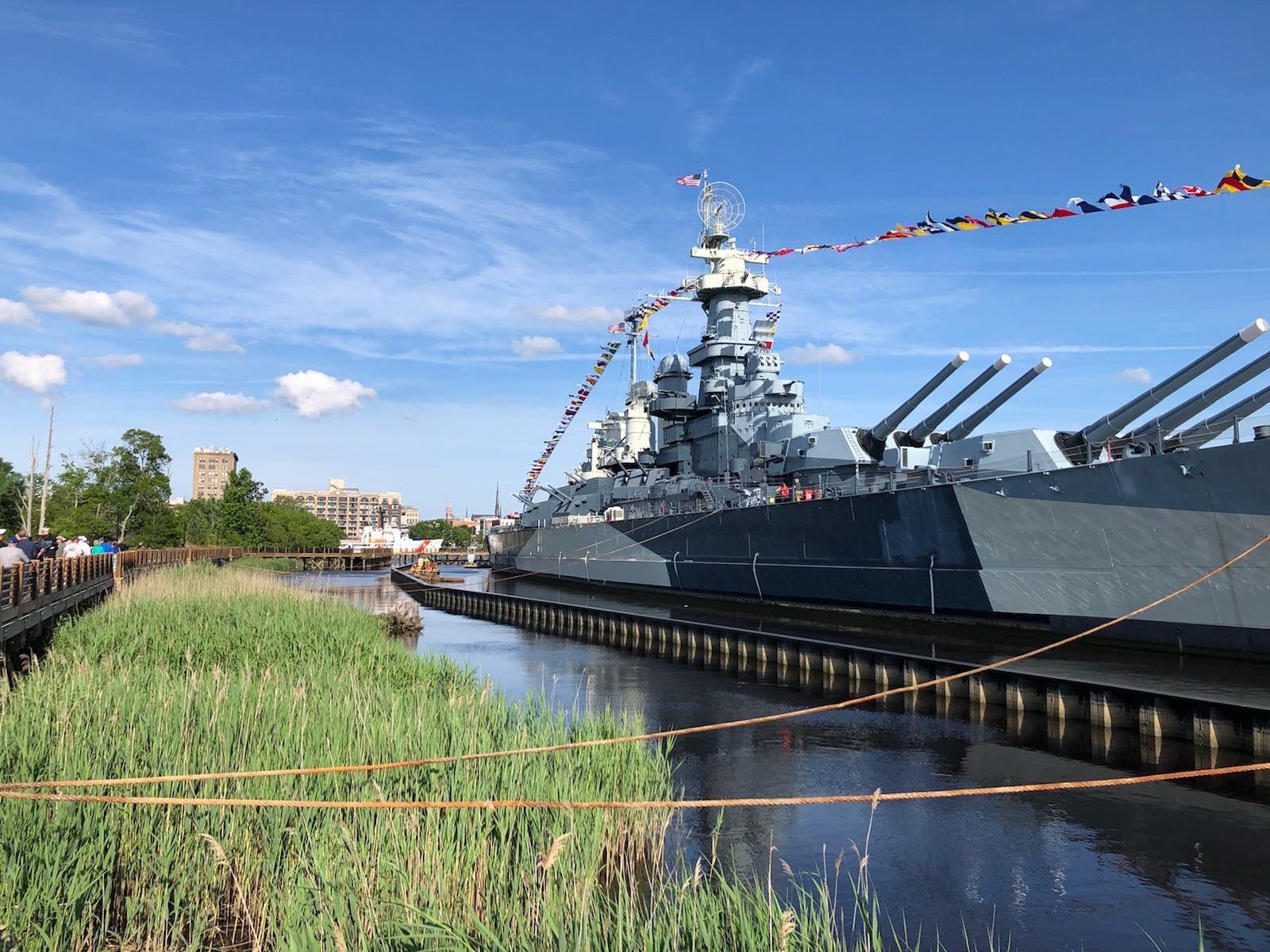 Uss North Carolina (Bb-55) Wallpapers