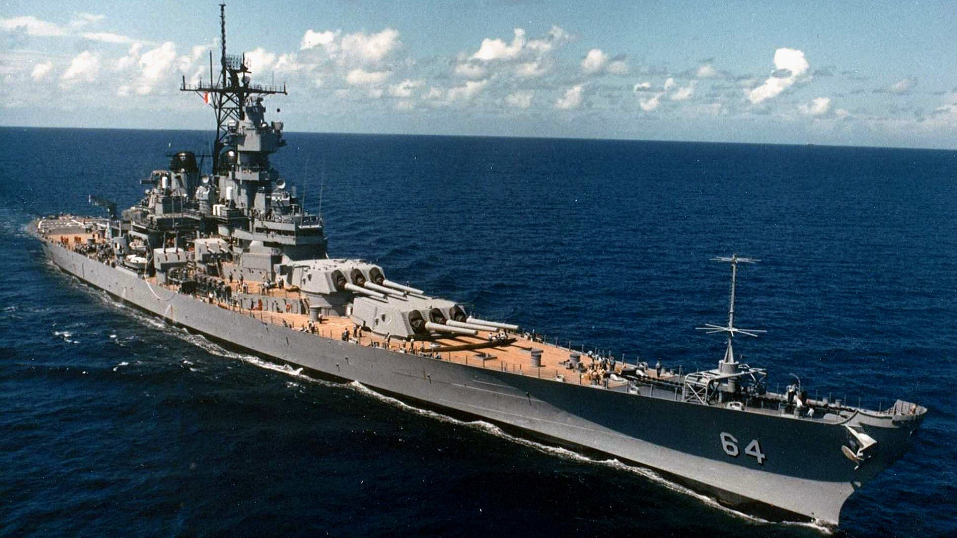 Uss Wisconsin (Bb-64) Wallpapers