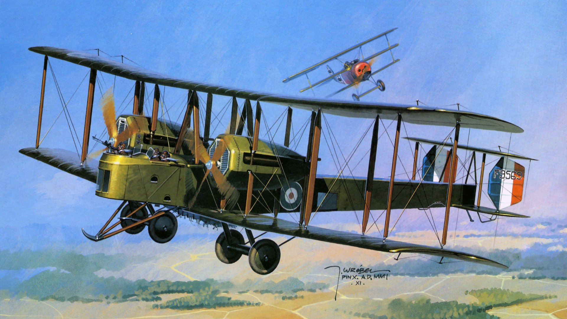 Vickers Vimy Wallpapers