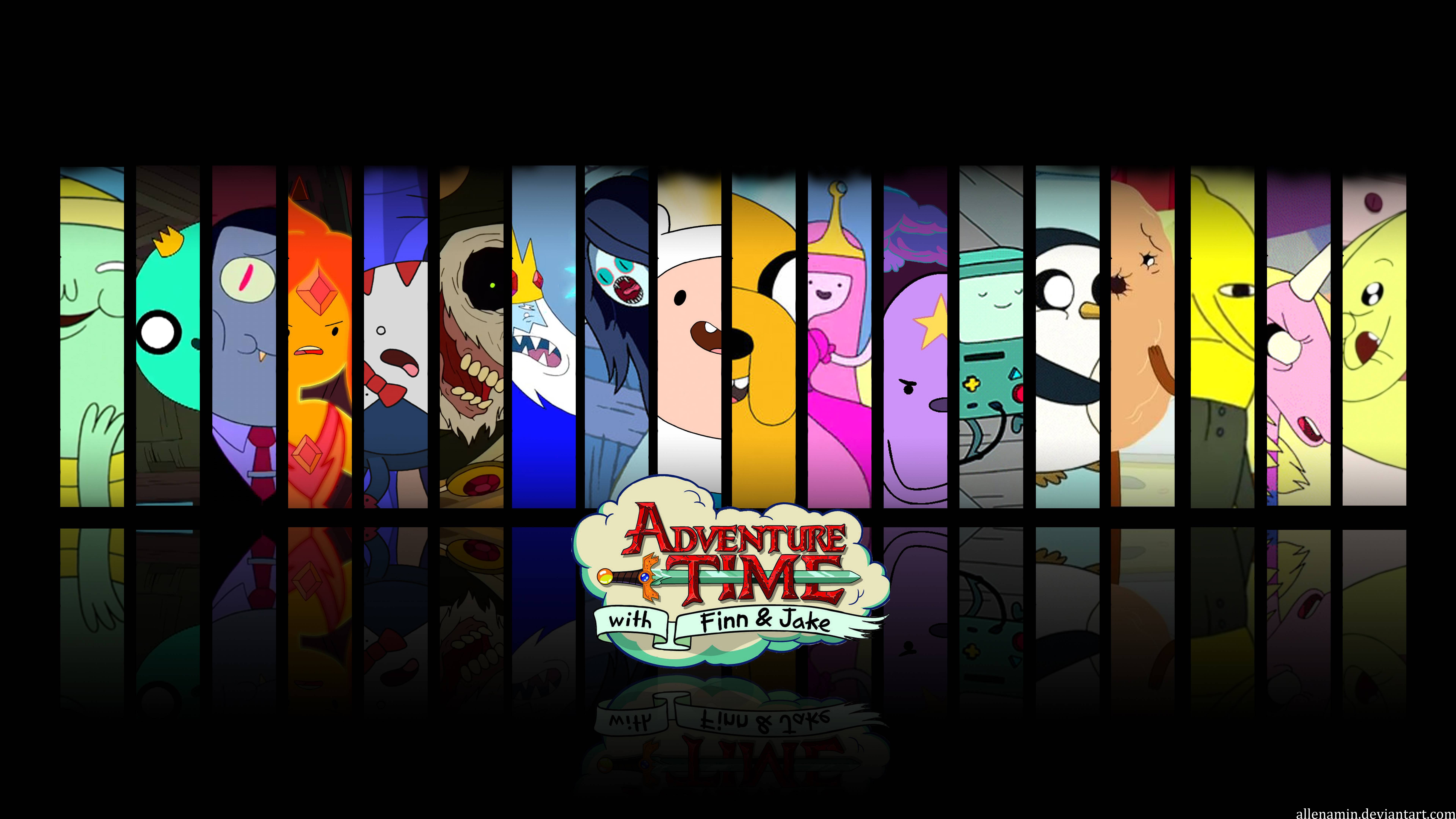 Adventure Time Dual Monitor Wallpapers