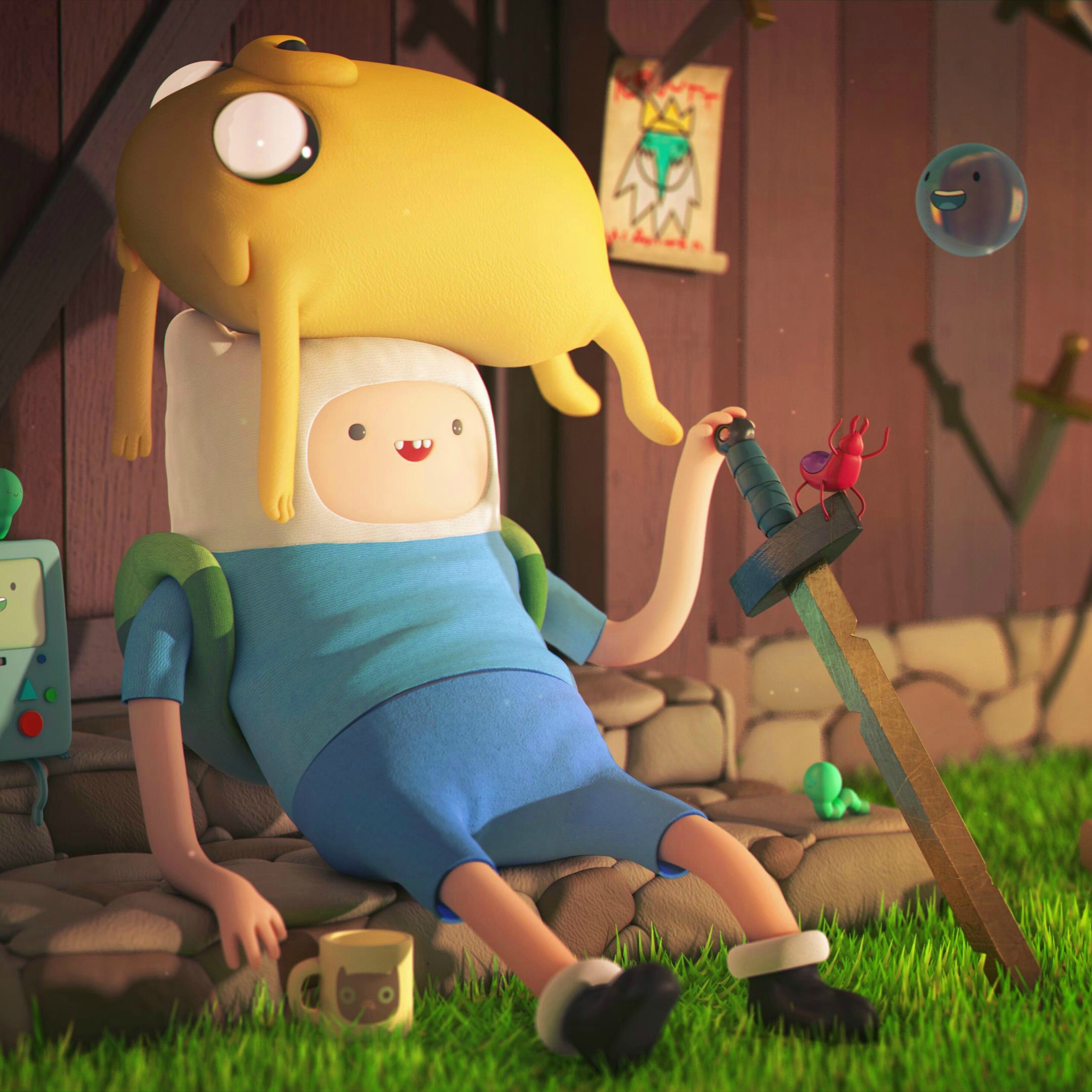 Adventure Time Ipad Wallpapers