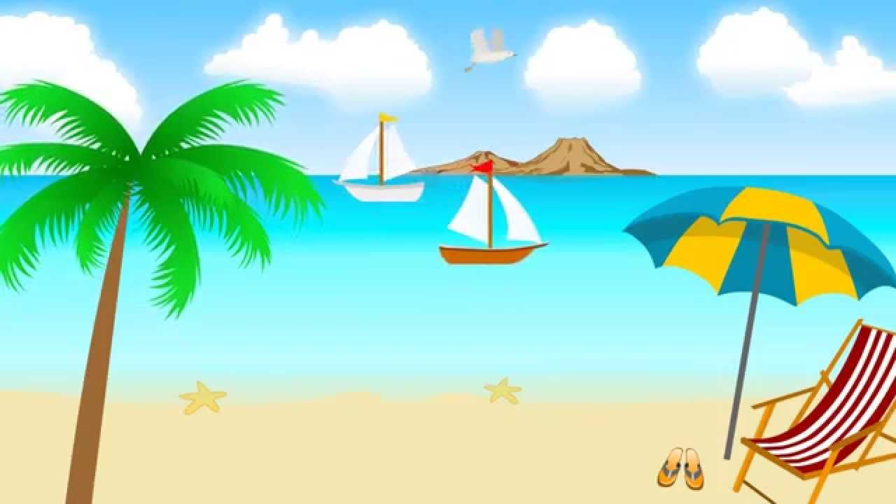 Cartoon Beach Wallpapers