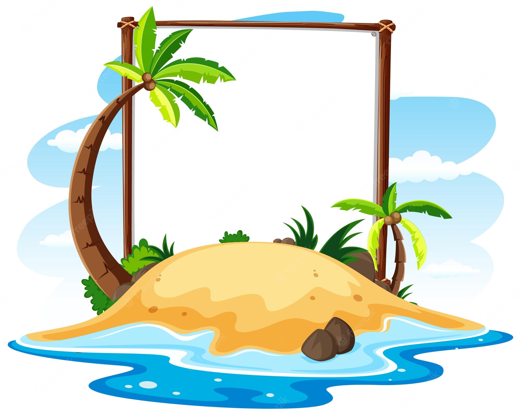 Cartoon Beach Wallpapers