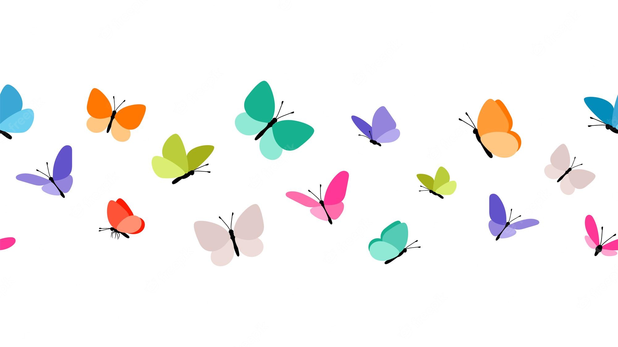 Cartoon Butterfly Wallpapers