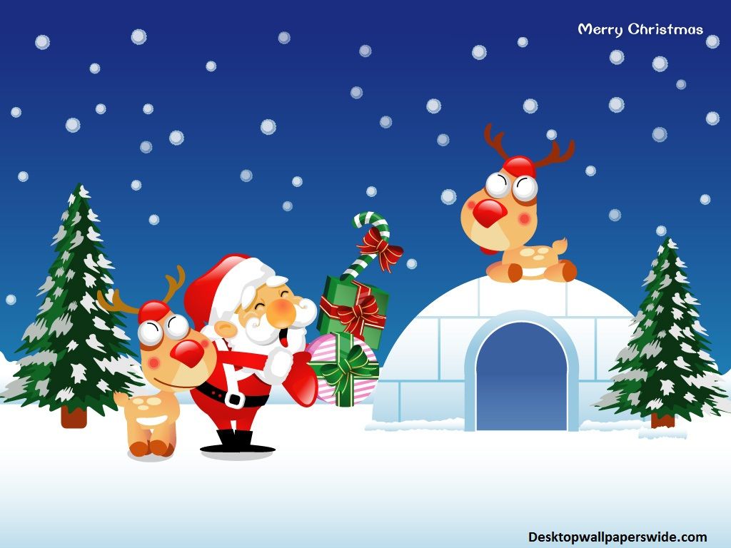 Cartoon Christmas Wallpapers