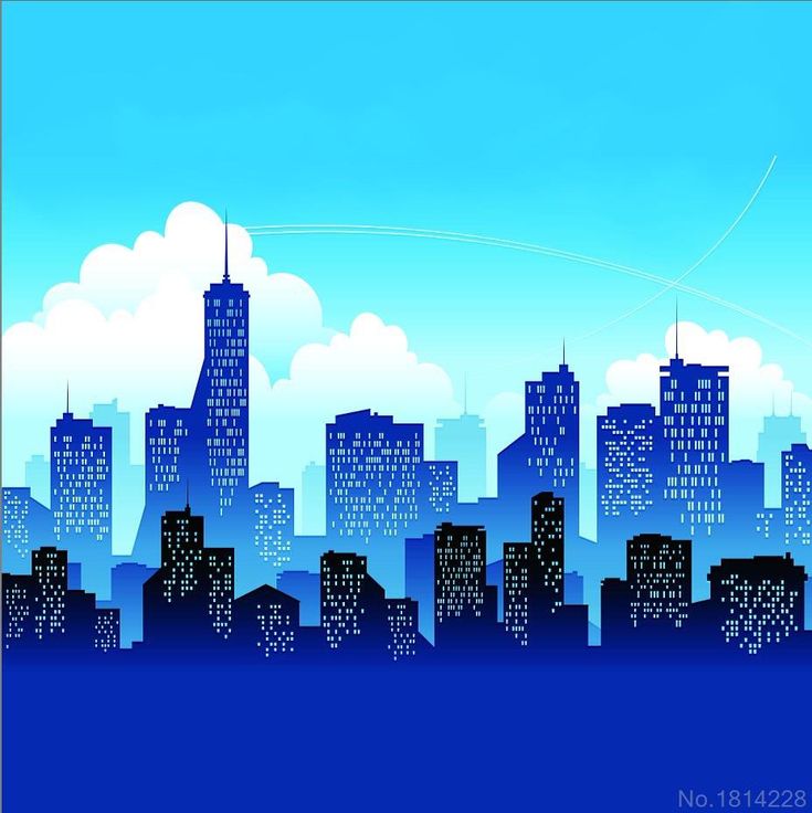 Cartoon City Street Wallpapers