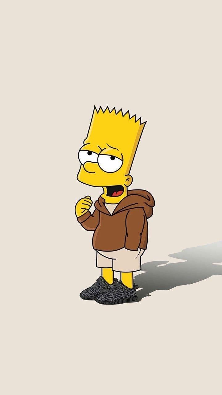 Cartoon Cool Bart Simpson Desktop Wallpapers