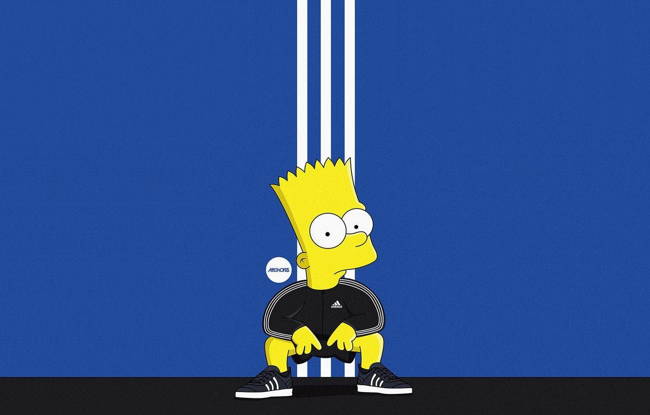 Cartoon Cool Bart Simpson Desktop Wallpapers