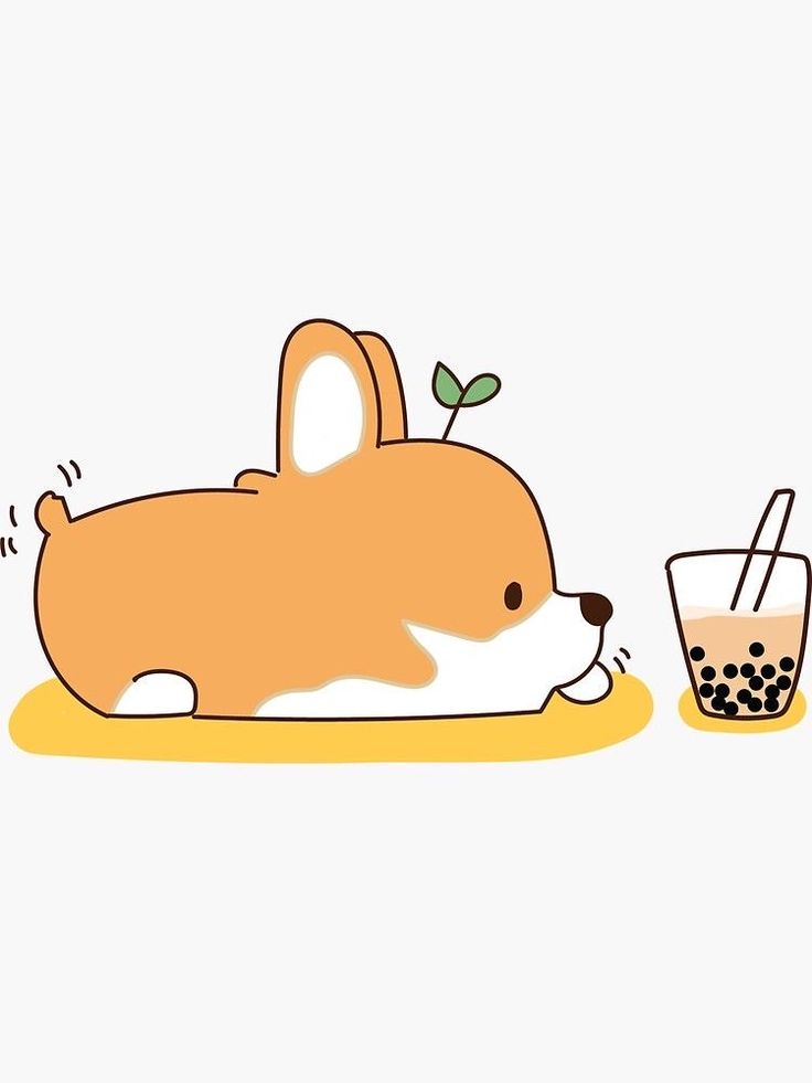 Cartoon Corgi Wallpapers