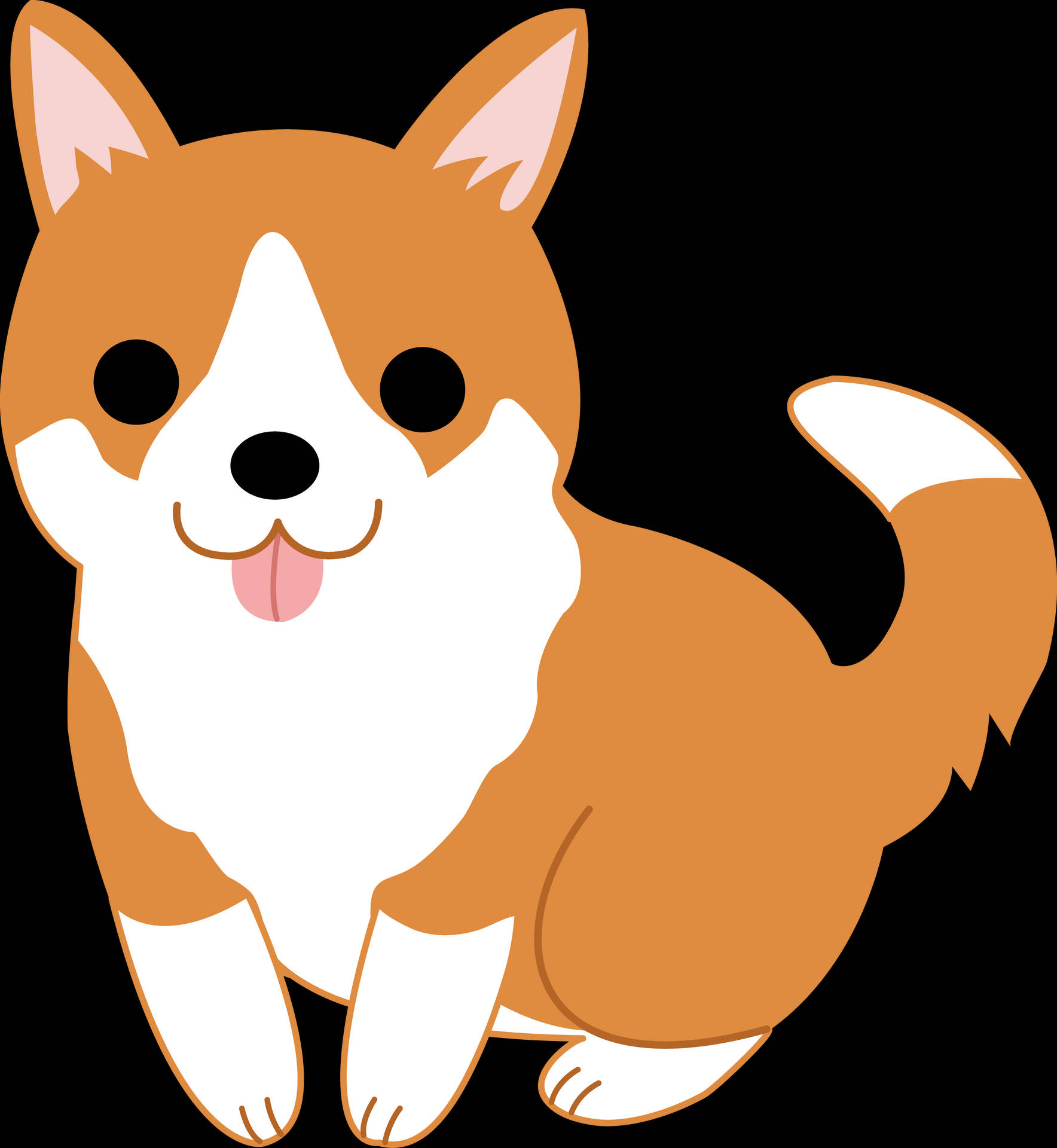 Cartoon Corgis Wallpapers