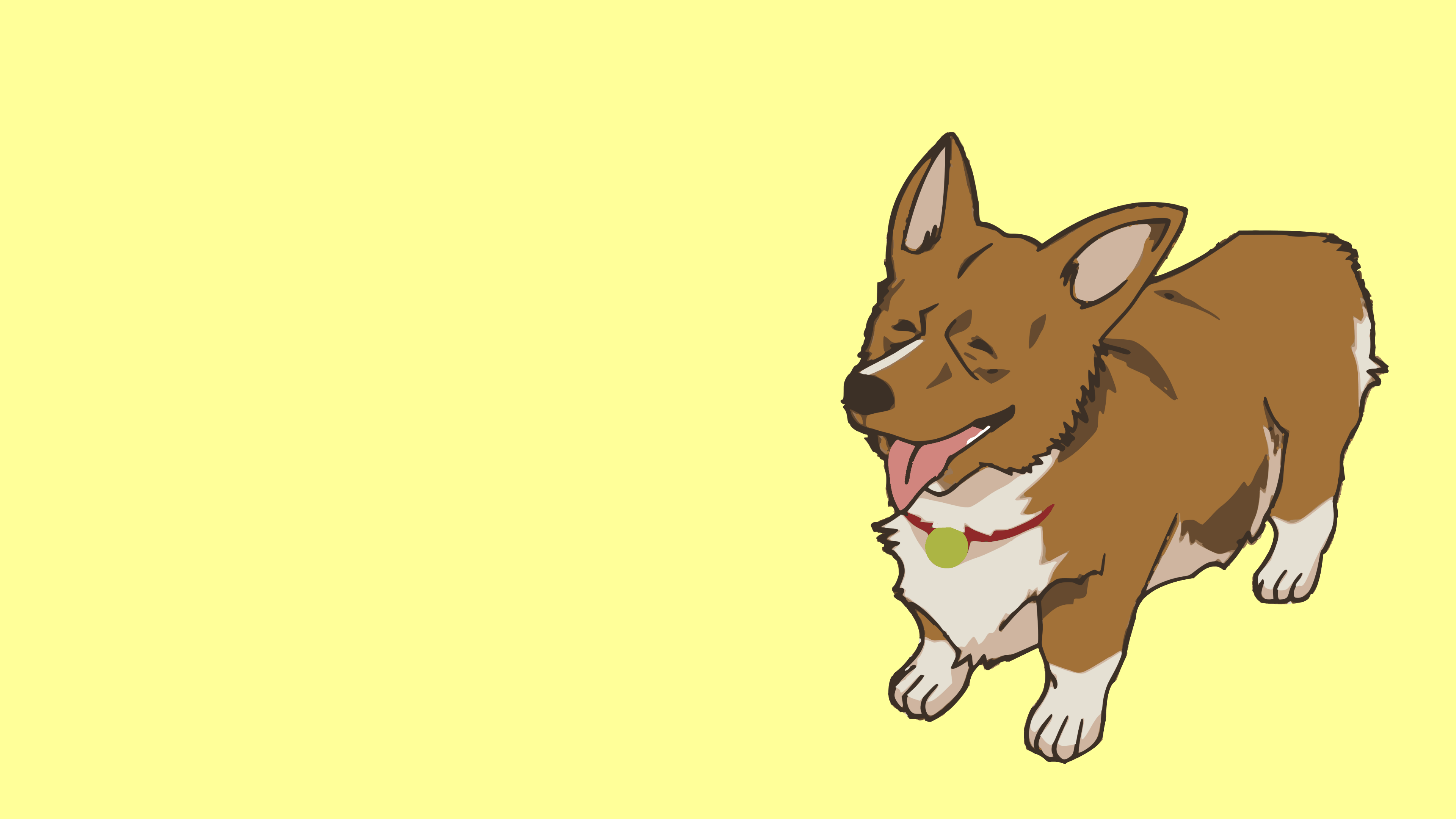 Cartoon Corgis Wallpapers