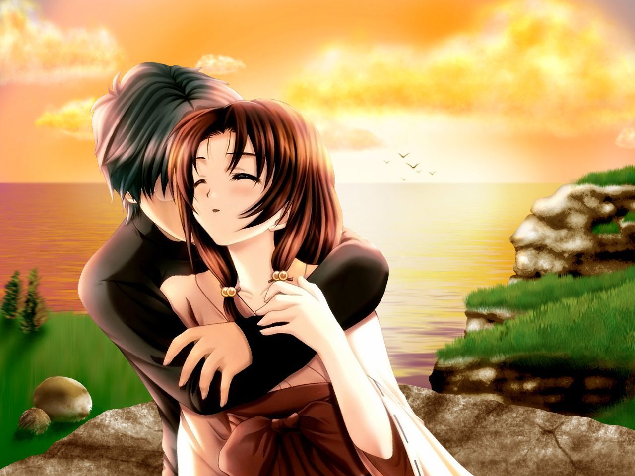 Cartoon Couples Wallpapers