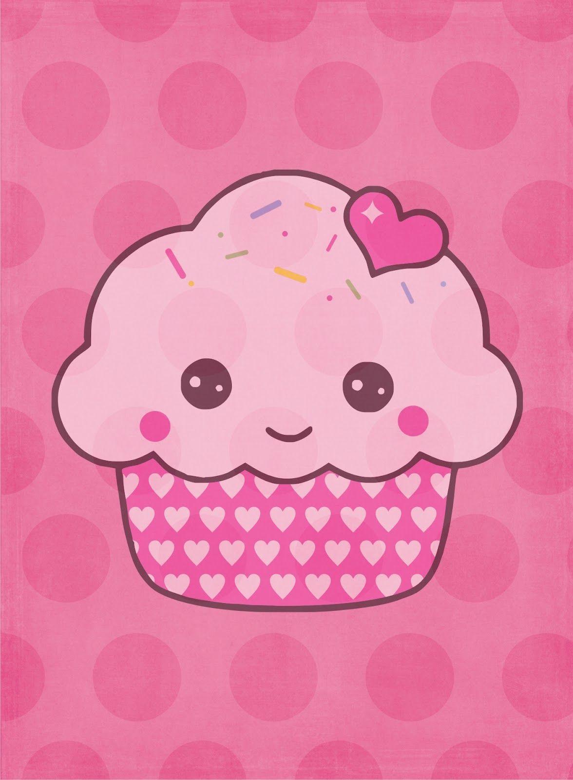 Cartoon Cupcake Wallpapers