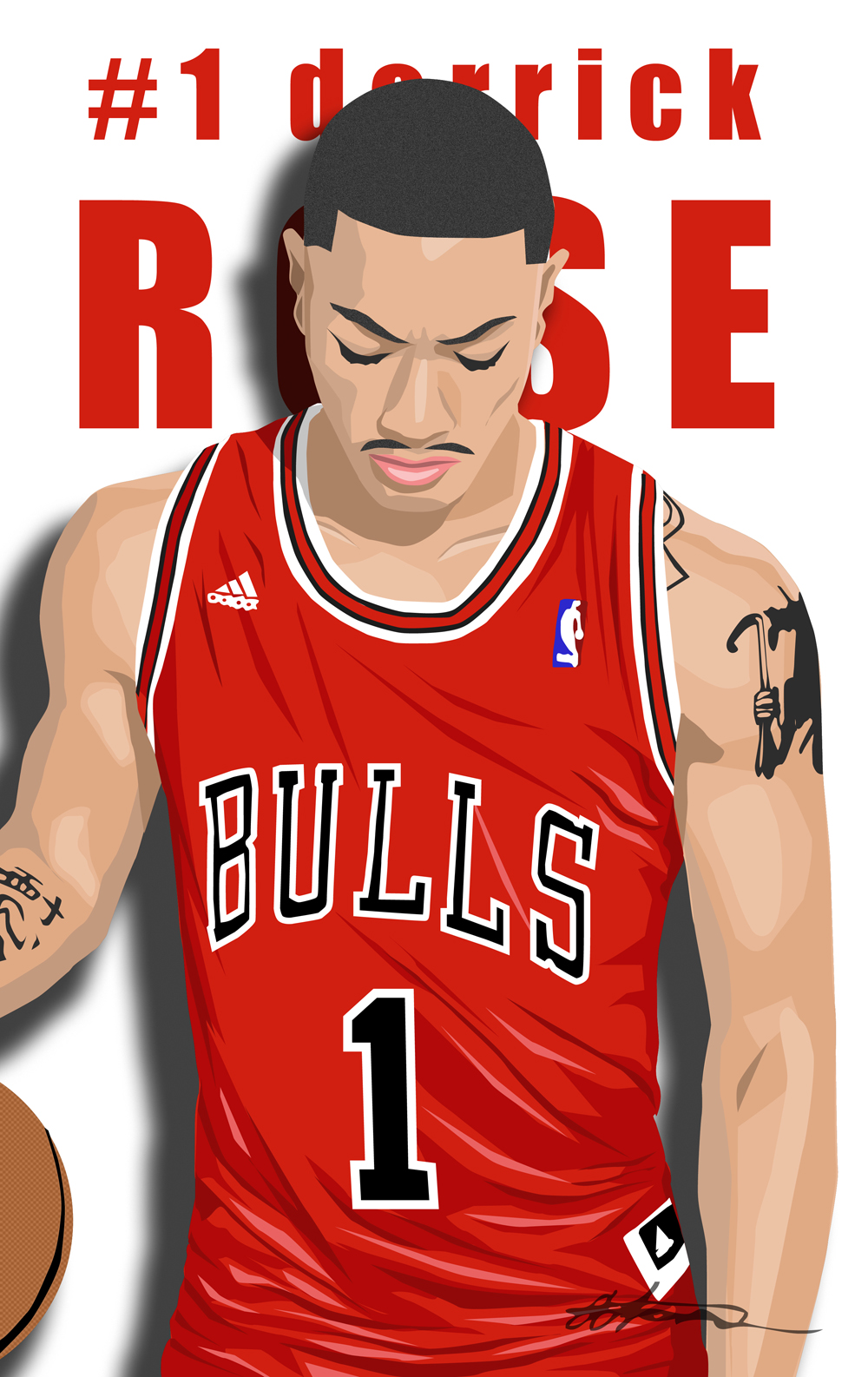 Cartoon Derrick Rose Wallpapers