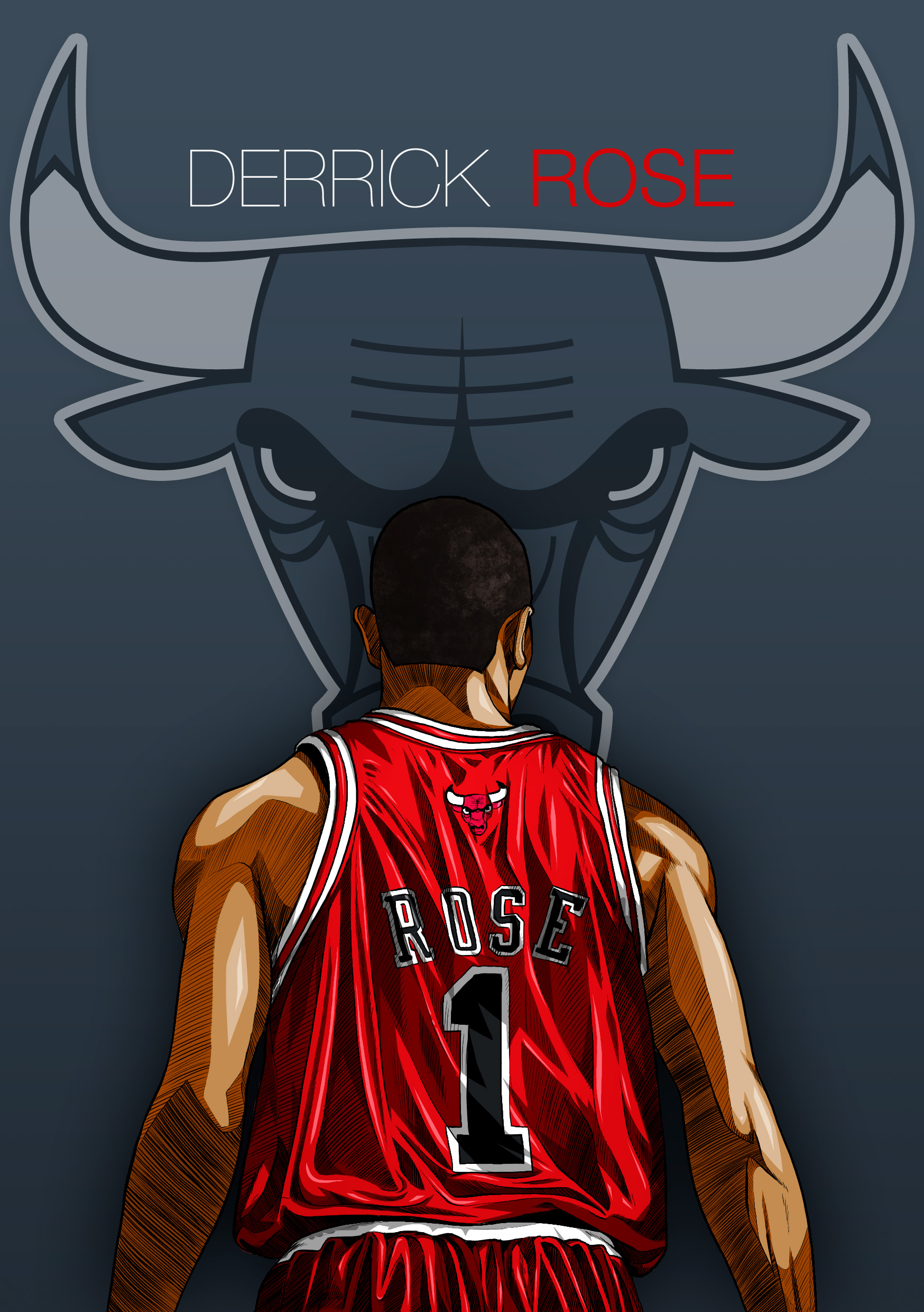 Cartoon Derrick Rose Wallpapers