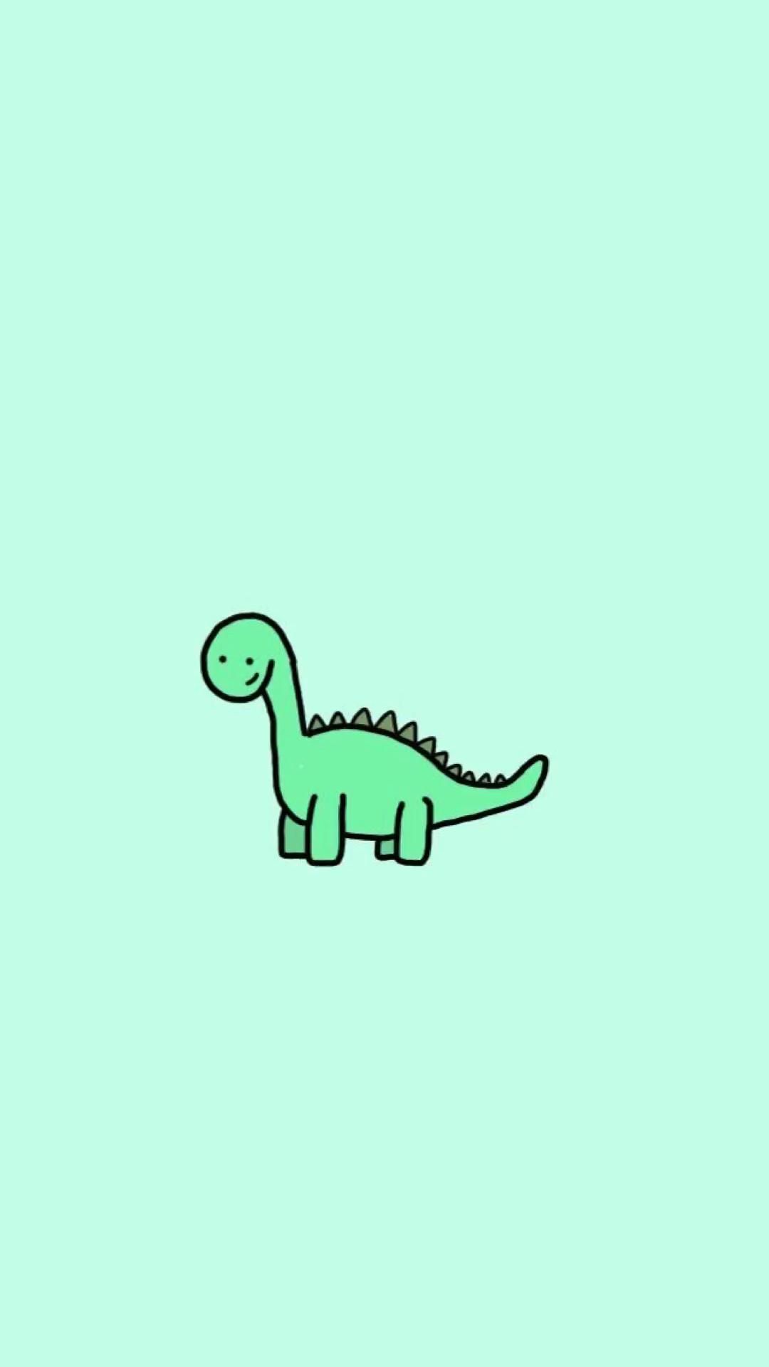 Cartoon Dinosaur Phone Wallpapers