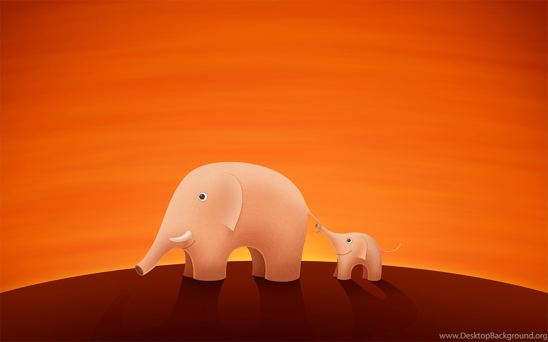 Cartoon Elephant Wallpapers