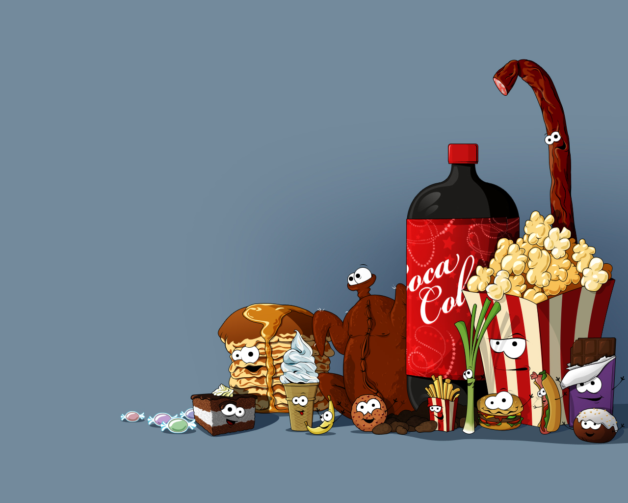 Cartoon Food Wallpapers