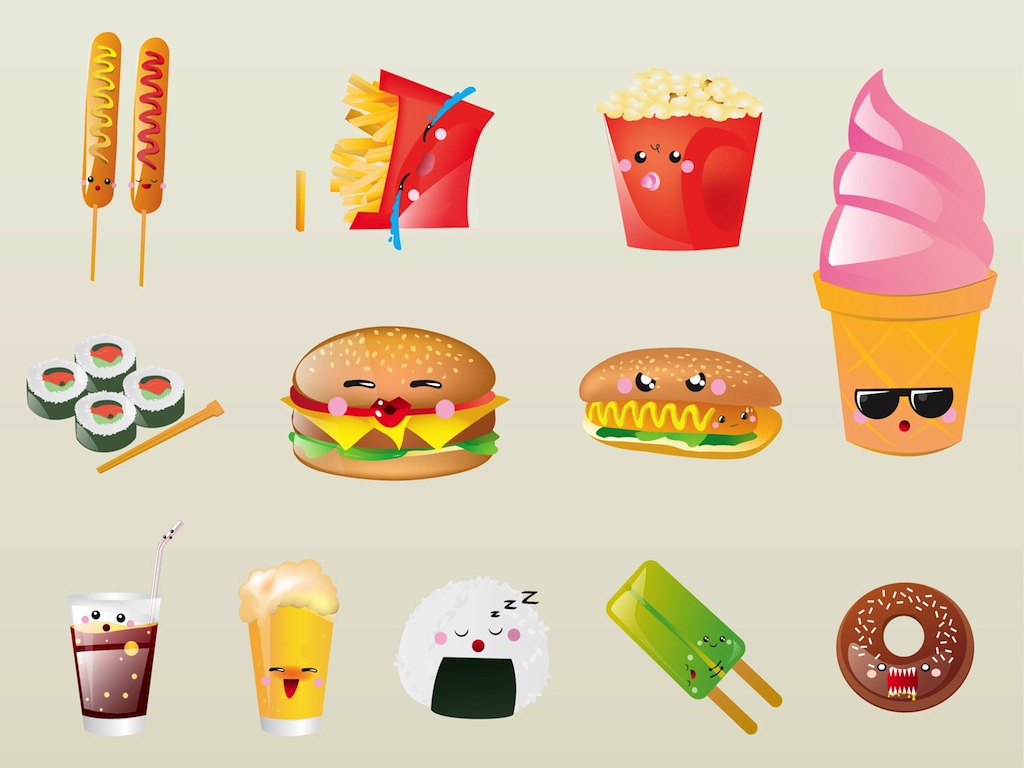 Cartoon Food Wallpapers