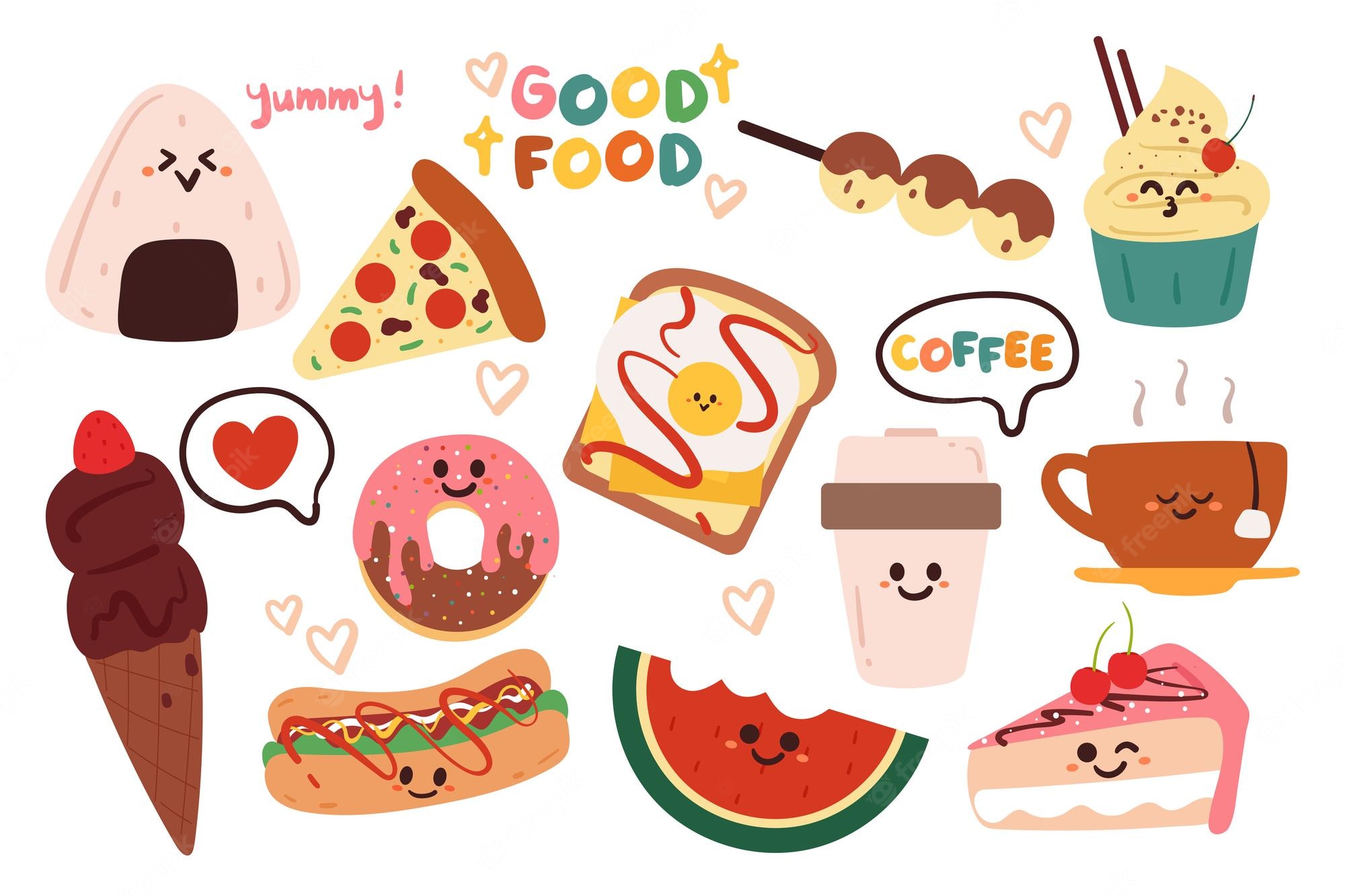 Cartoon Food Wallpapers