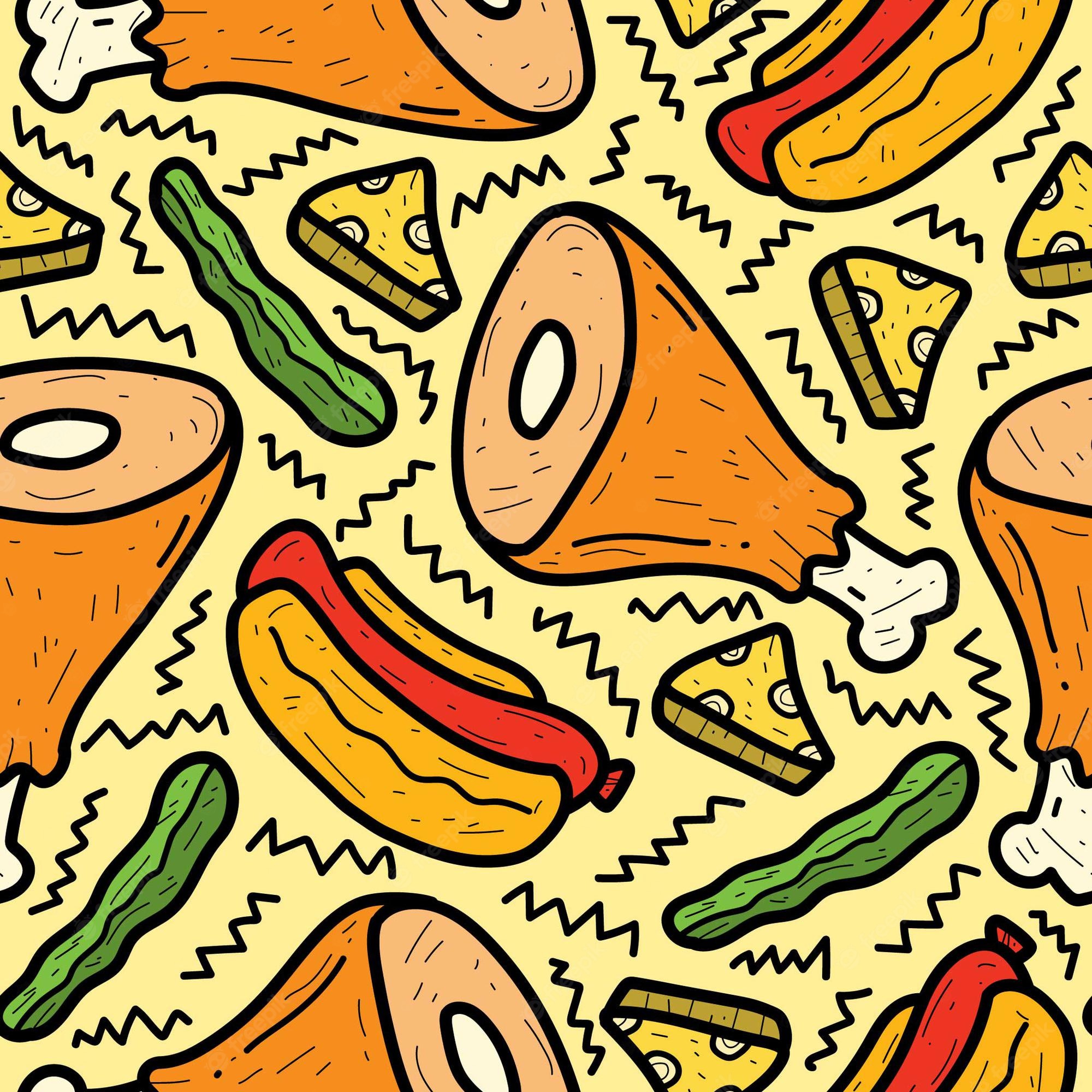 Cartoon Food Wallpapers